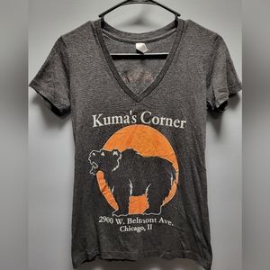 Kuma's Corner in Chicago discontinued graphic T-shirt